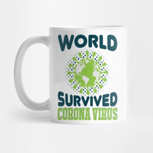 World Survived Corona Virus Mug